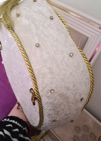 Beyaz Sepet ve Saklama Çantası - Görsel 5