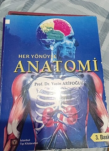 Her yönüyle anatomi tıp kitabı