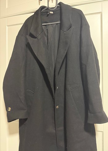H&M Siyah Uzun Kaban
