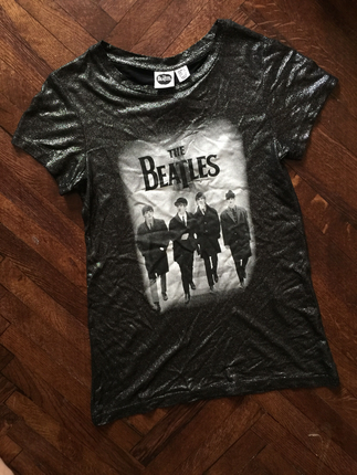 The Beatles simli tişört 