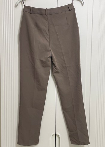 Bej Kadın Kumaş Pantolon Regular Fit - Görsel 3