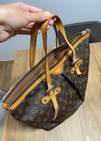 Louis Vuitton Kahverengi Desenli Deri Kadın Çanta