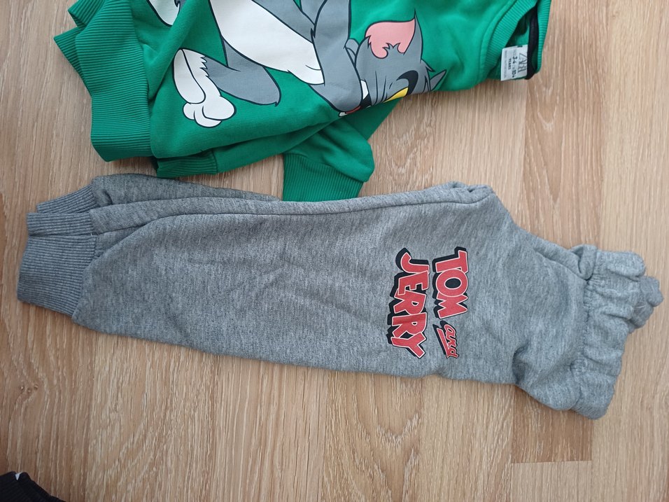 Tom ve Jerry Baskılı Erkek Çocuk Eşofman Takımı - Görsel 2