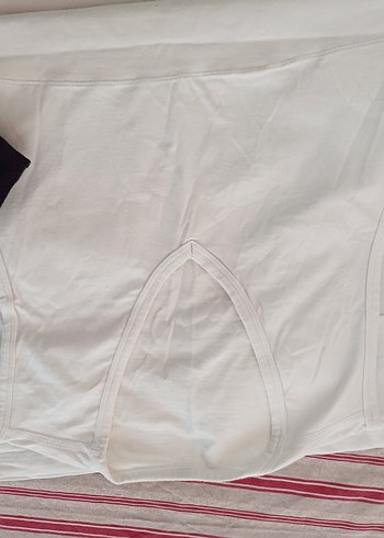 Erkek Fit Kesim Beyaz Atlet - Görsel 6