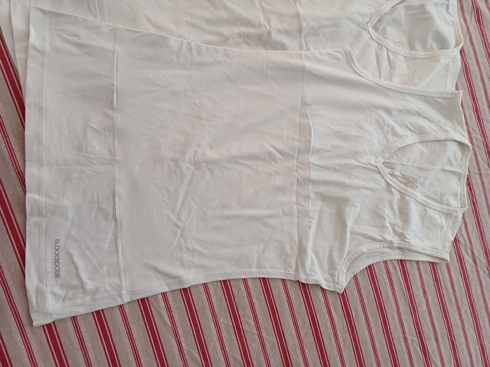 Erkek Fit Kesim Beyaz Atlet - Görsel 3