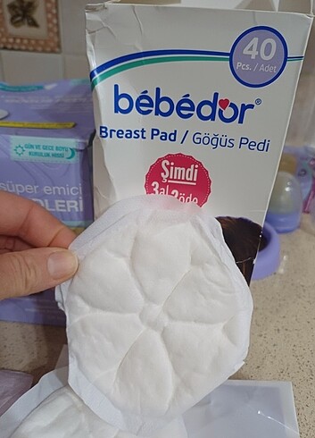 Göğüs pedi lansinoh ve bebedor - Görsel 3