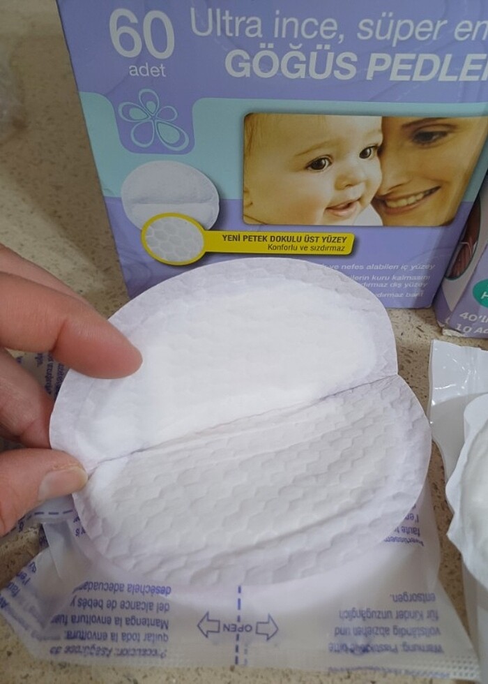 Göğüs pedi lansinoh ve bebedor  - Görsel 2