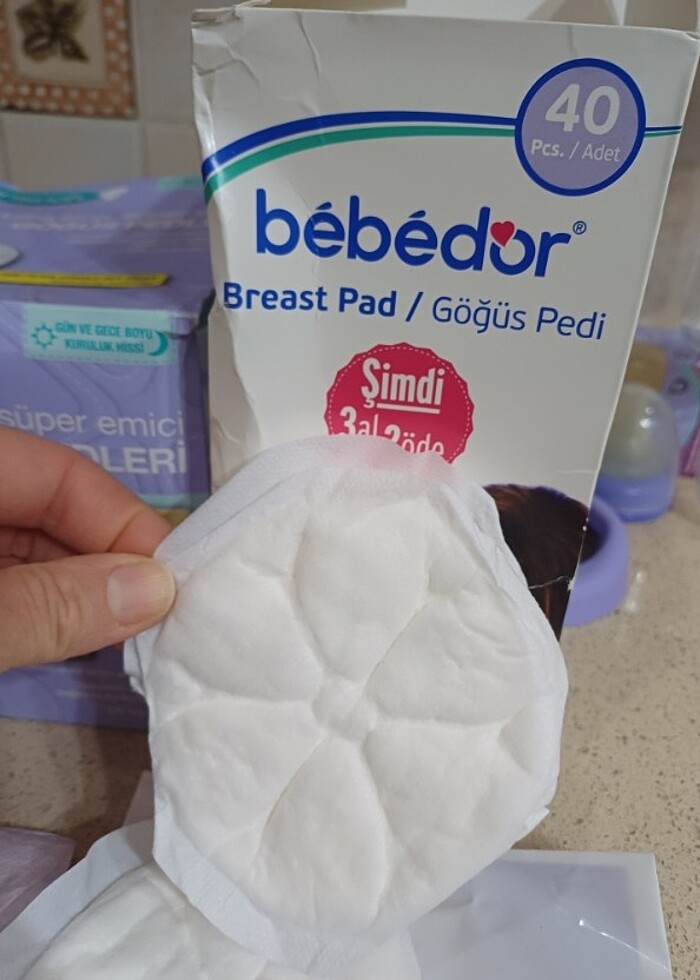 Göğüs pedi lansinoh ve bebedor  - Görsel 3