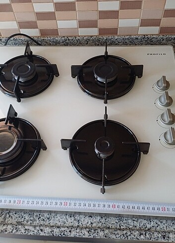 Profilo Doğalgaz Ankastre Cam Ocak - Görsel 11