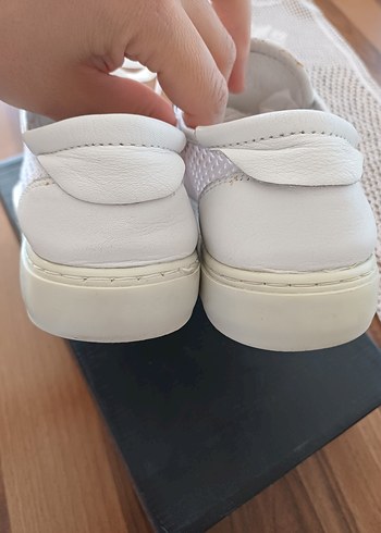 DERIMOD Beyaz Kadın Spor Ayakkabı - Görsel 5