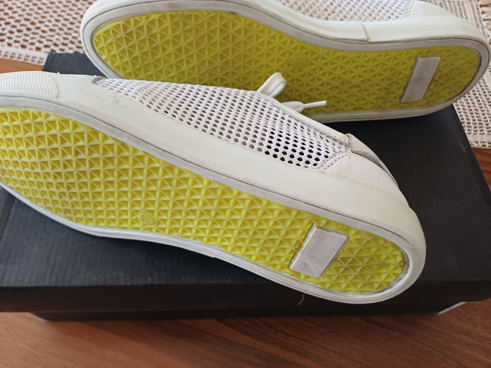 DERIMOD Beyaz Kadın Spor Ayakkabı - Görsel 3