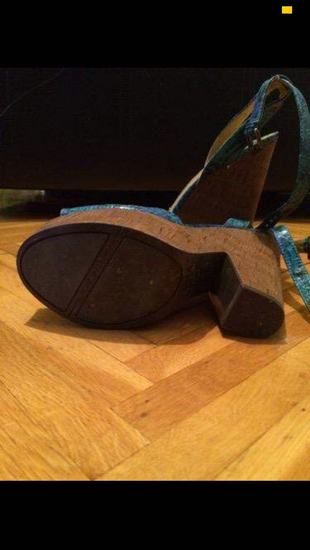 Nine West Dolgu topuk
