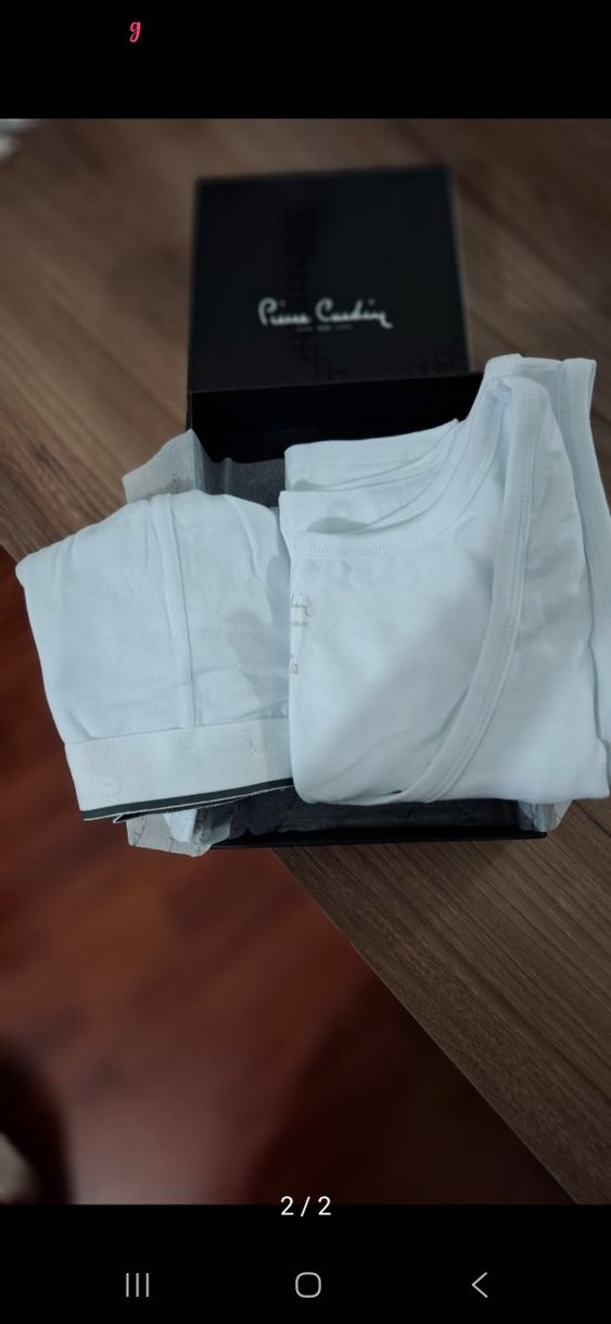 Pierre Cardin Beyaz Modern erkek iç çamaşırı - Görsel 2