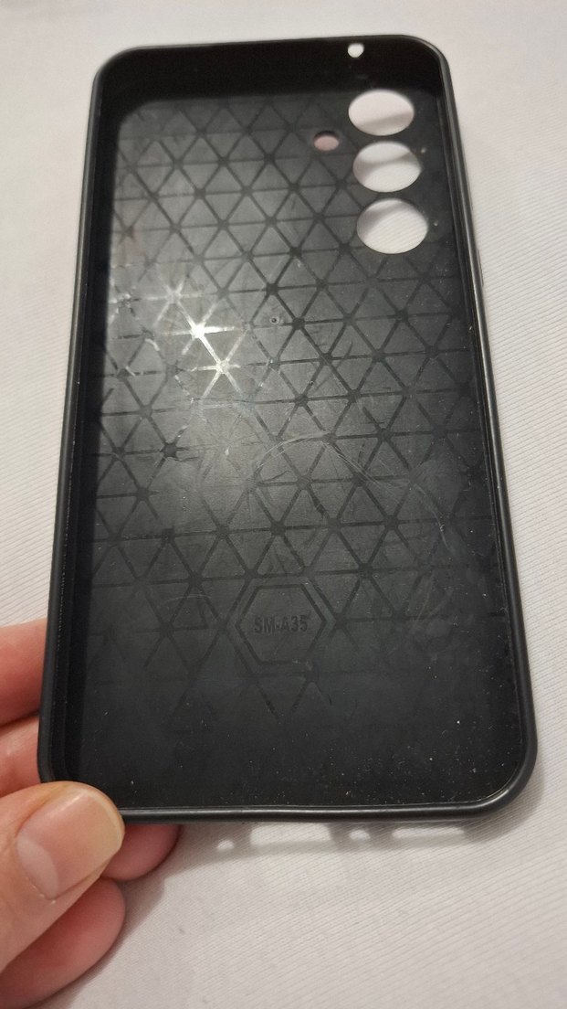 Koyu Kırmızı Telefon Kılıfı - Görsel 2