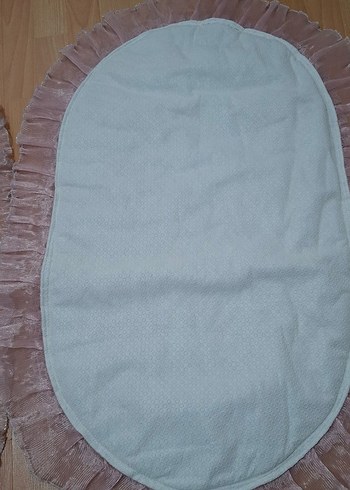 çeyizlik Nakışlı Pembe Banyo Paspası Seti - Görsel 3