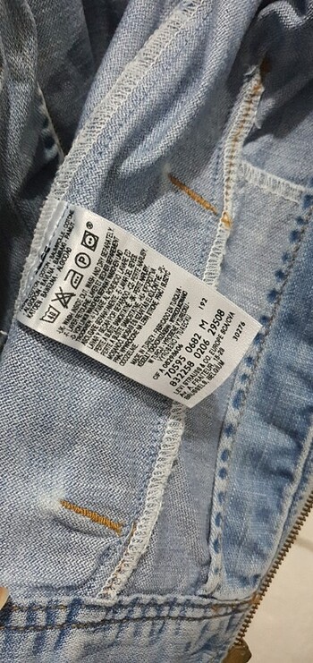 s Beden mavi Renk Levis kot ceket