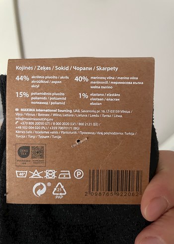 Beden siyah Renk Erkek Çorap 5 Çift