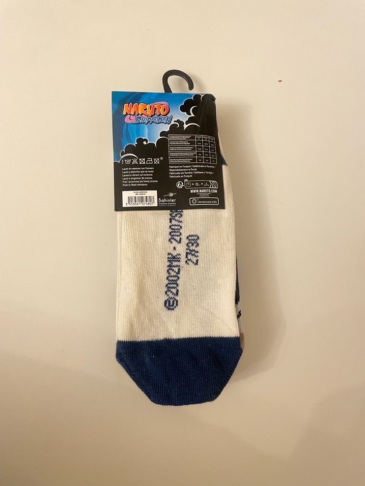 3 Çift Naruto Desenli Erkek Çocuk Çorabı 27/30 - Görsel 2