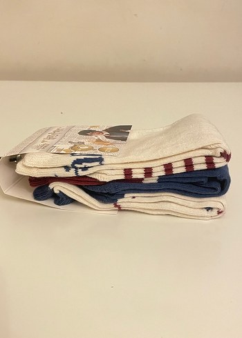 3 Çift Harry Potter Baskılı Erkek Çorap Seti - Görsel 4