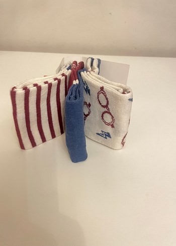 3 Çift Harry Potter Baskılı Erkek Çorap Seti - Görsel 2