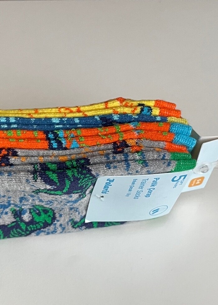 Polaris 5 çift Çorap - Görsel 4