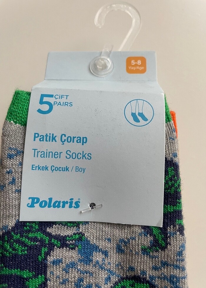 Polaris 5 çift Çorap - Görsel 3