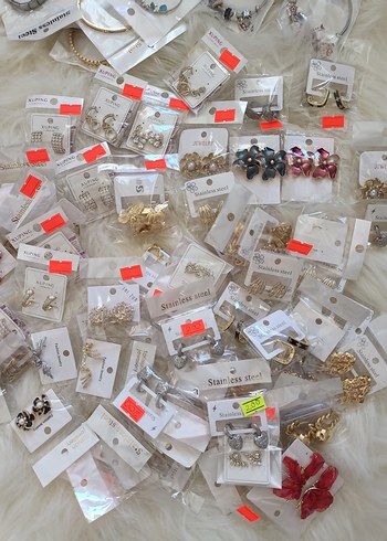 Çelik kolye bileklik küpe - Görsel 3