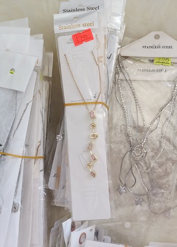 Çelik kolye bileklik küpe - Görsel 15