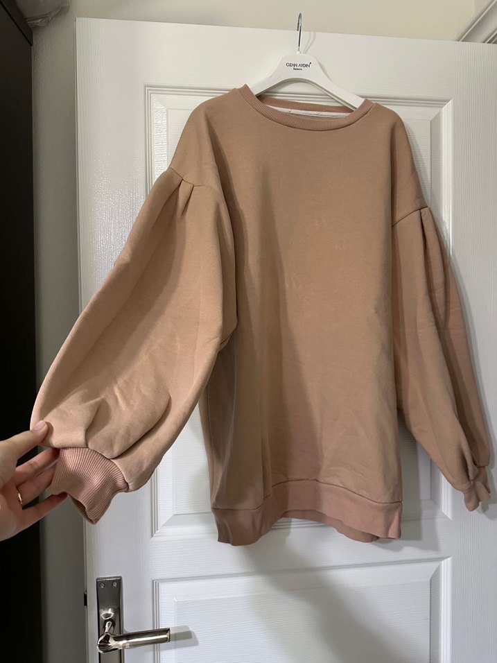 Kadın Oversize Sweatshirt - Görsel 2