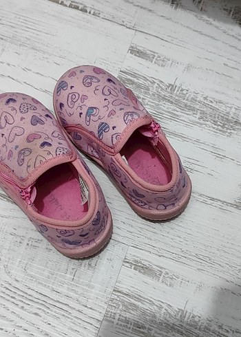 Kız Çocuk Pembe Bohem Tarz Terlik