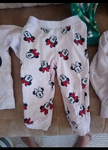 1,5 Yaş Beden Minnie mouse alt üst takım