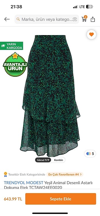 Trendyol milla etek