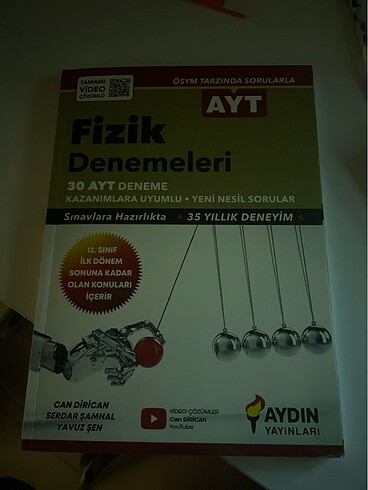 Aydın Ayt Fizik Deneme