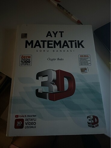 3D Ayt Matematik soru bankası