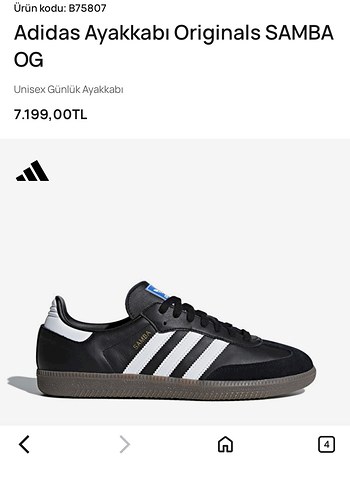 Adidas ürünü