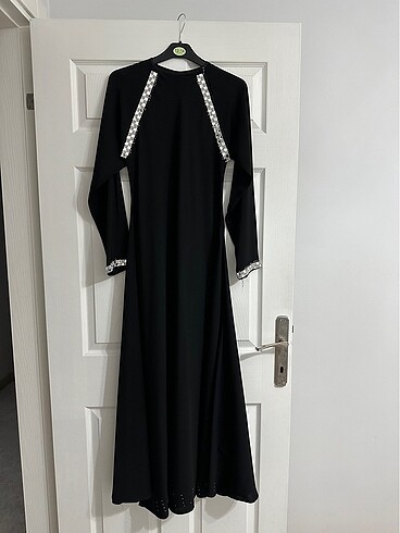 Dubai ipek elbise ferace abaya