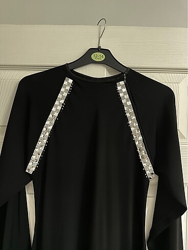 40 Beden Dubai ipek elbise ferace abaya