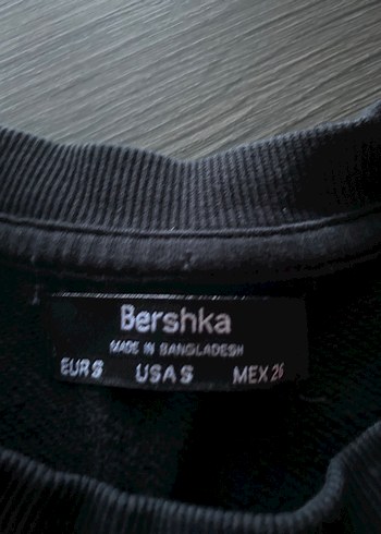 Bershka S beden Kısa Sweatshirt - Görsel 6