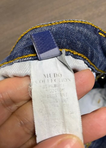 Mudo 38 beden kot şort - Görsel 6