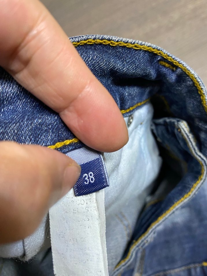 Mudo 38 beden kot şort - Görsel 5