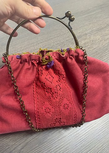 El yapımı şık çanta - Görsel 3