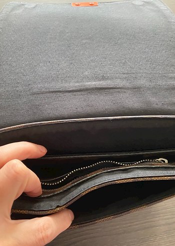 Louis Vuitton Desenli Askılı Çanta - Görsel 6