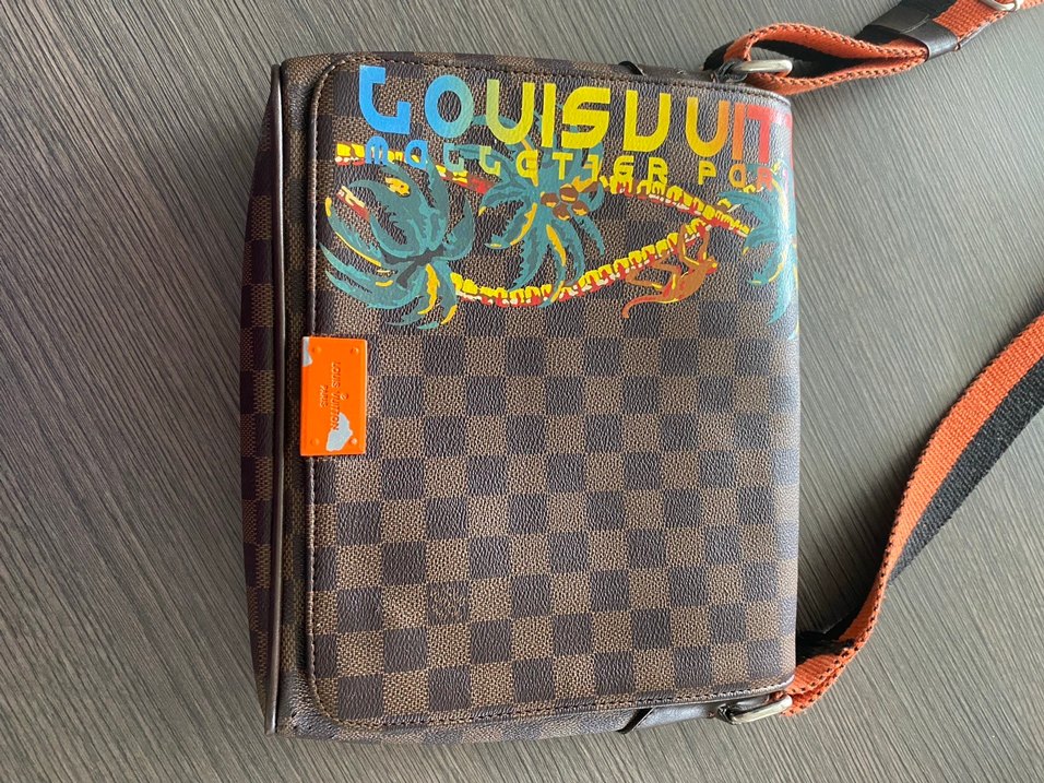 Louis Vuitton Desenli Askılı Çanta - Görsel 2