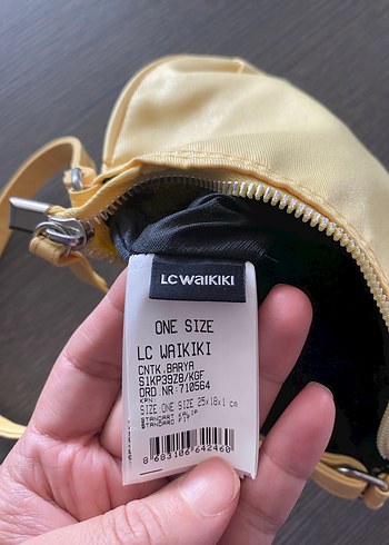 Lc waikiki sıfır Sarı Omuz Çantası - Görsel 4