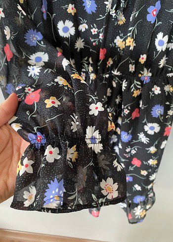 Trendyol 36 beden sıfır şifon Elbise - Görsel 5