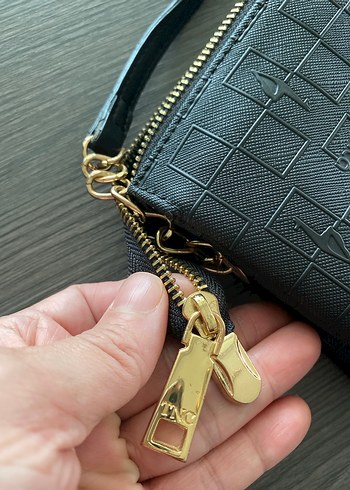 Tanca Siyah içi çok bölmeli Çanta - Görsel 4