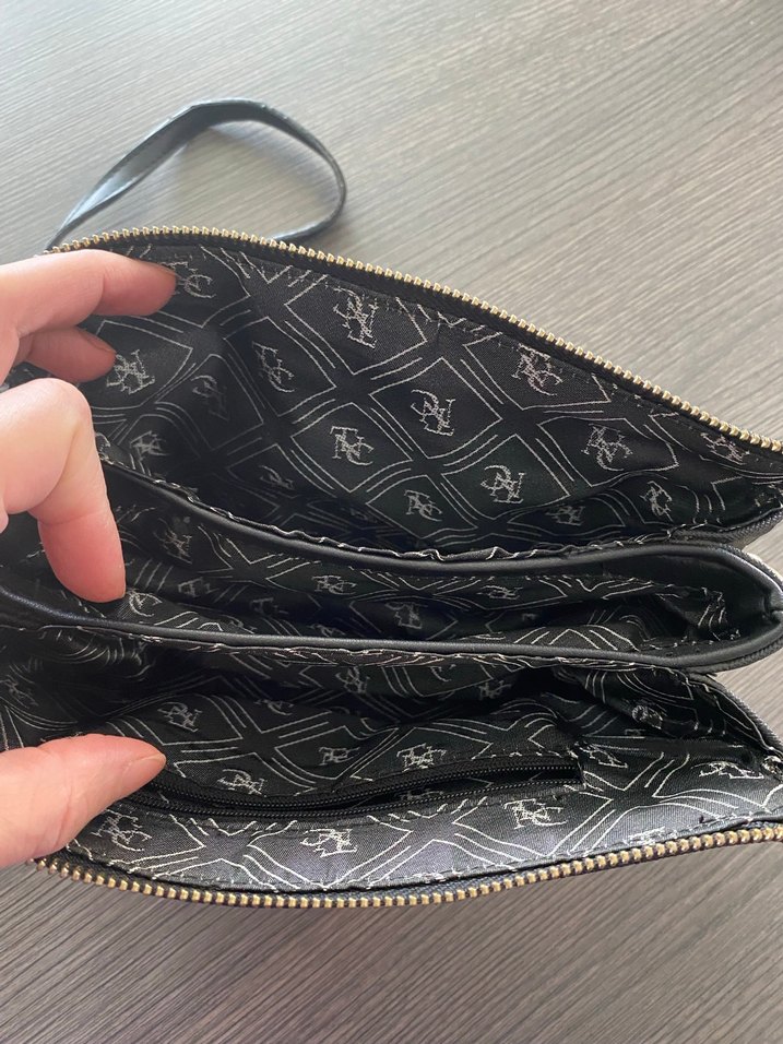 Tanca Siyah içi çok bölmeli Çanta - Görsel 5