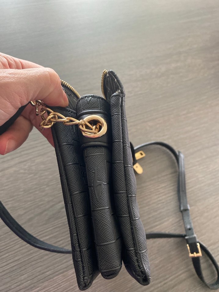 Tanca Siyah içi çok bölmeli Çanta - Görsel 3