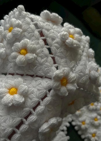 Papatya Bahçesi Lif Seti Bridal Çeyiz - Görsel 5