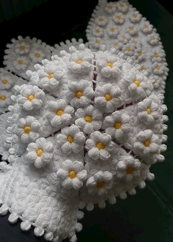 Papatya Bahçesi Lif Seti Bridal Çeyiz - Görsel 7